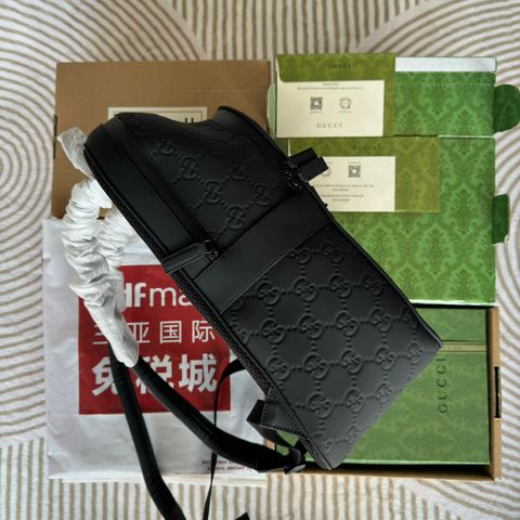  Túi Gucci GG Rubber-effect Backpack 34CM Luxury 