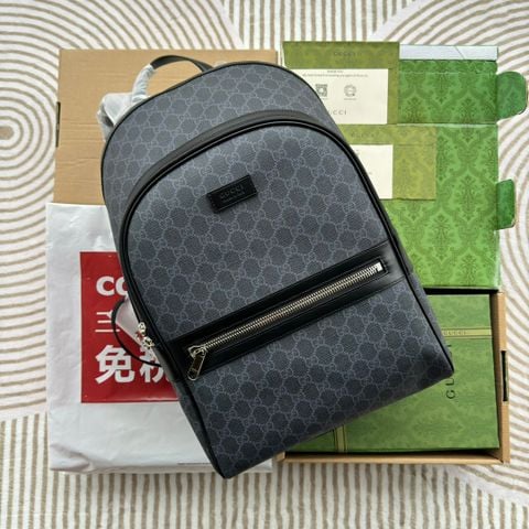  Túi Gucci Black Leather Single Backpack 44cm Luxury 