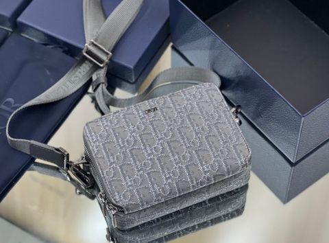 Túi Dior Ruthenium Oblique Jacquard 17CM Luxury 