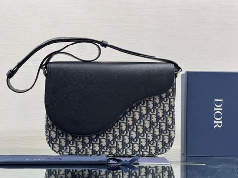  Túi Dior Mini Saddle Bag Oblique Messenger 36.5cm Luxury 