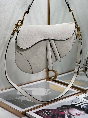  Túi Dior Saddle Bag In Grained Calfskin 25.5cm Luxury 