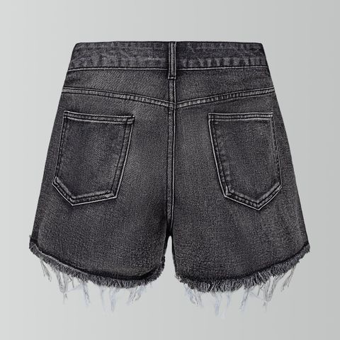  Dior 2024 Hot Diamond High Waist Denim Shorts 