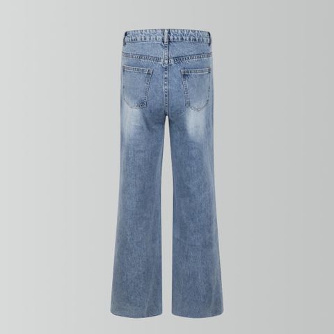  2024 Chrome Hearts Classic Candy Color Cross Patch Jeans 