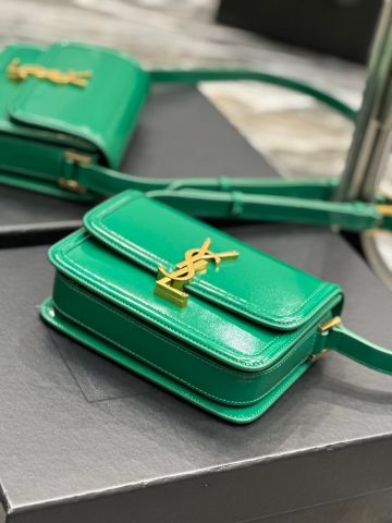  Túi YSL Solferino Medium Green 19CM Luxury 