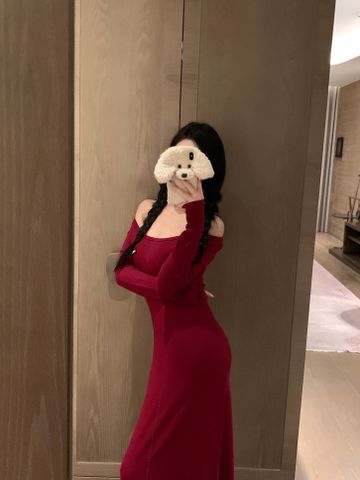  MiuMiu Special Gui New Bottom Long Skirt Pink 