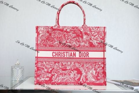  Túi Dior Toile De Jouy Book Tote Tote Bag Canvas 