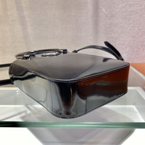  Túi Prada Brushed Mini Tote Bag & Crossbody Black 