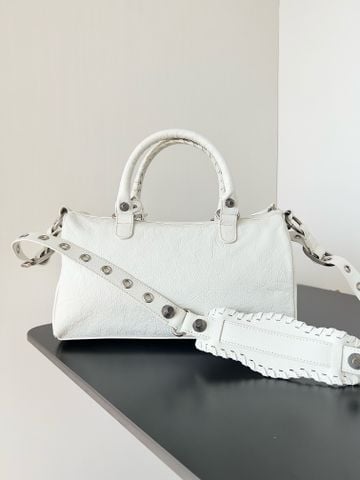  Túi Balenciaga Le Cagole Mini leather duffel bag 