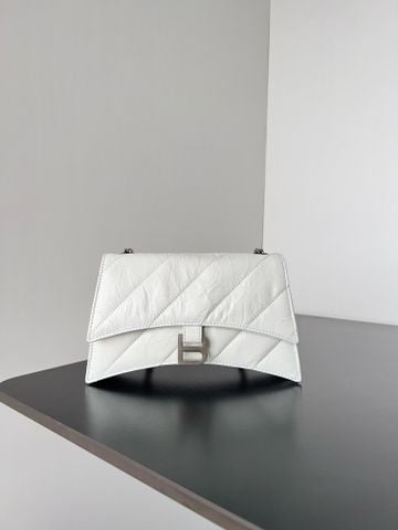  Túi Balenciaga CRUSH CHAIN BAG SMALL IN WHITE 