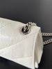 Túi Balenciaga CRUSH CHAIN BAG SMALL IN WHITE