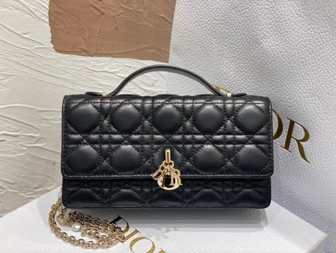  Túi Dior Mini Bag Black Version 21CM Luxury 