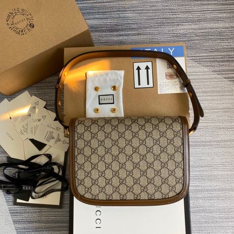  Túi Gucci 1955 Horsebit Bag Monogram 25CM Luxury 