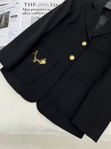  Louis Vuitton 24SS Early Autumn New Dark Series Temperament Suit Jacket 