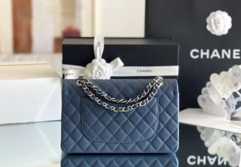  Túi Chanel Classic Blue Bag 23CM Luxury 