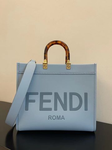  Túi Fendi Sunshine Large Blue Version 40.5CM Luxury 