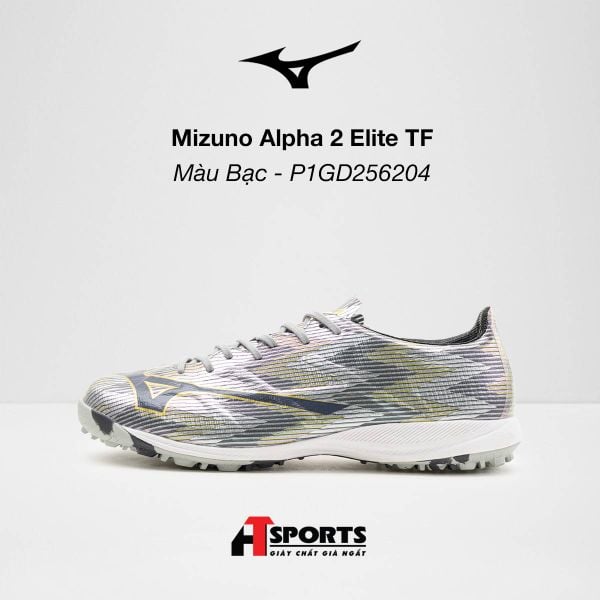 Mizuno Alpha 2 II Elite TF - Màu Bạc - P1GD256204
