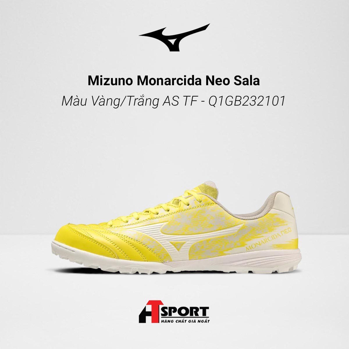  Mizuno Monarcida Neo Sala Pro Màu Vàng TF - Q1GB232101 
