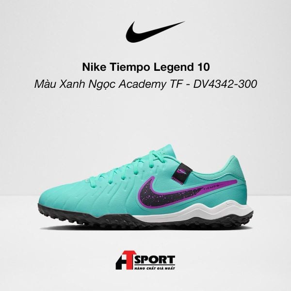 Nike Tiempo Legend 10 Màu Xanh Ngọc Academy TF - DV4342-300