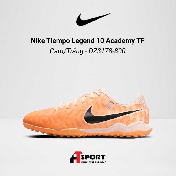 Nike Tiempo Legend 10 Cam/Trắng Academy TF - DZ3178-800