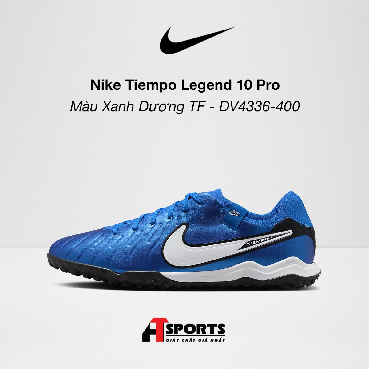 【美品】NIKE TIEMPO LEGEND 10 ELITEAG-PRO7.5 Nike Tiempo Legend 10 Pro Màu Xanh Dương TF - Mad Ambition Pack