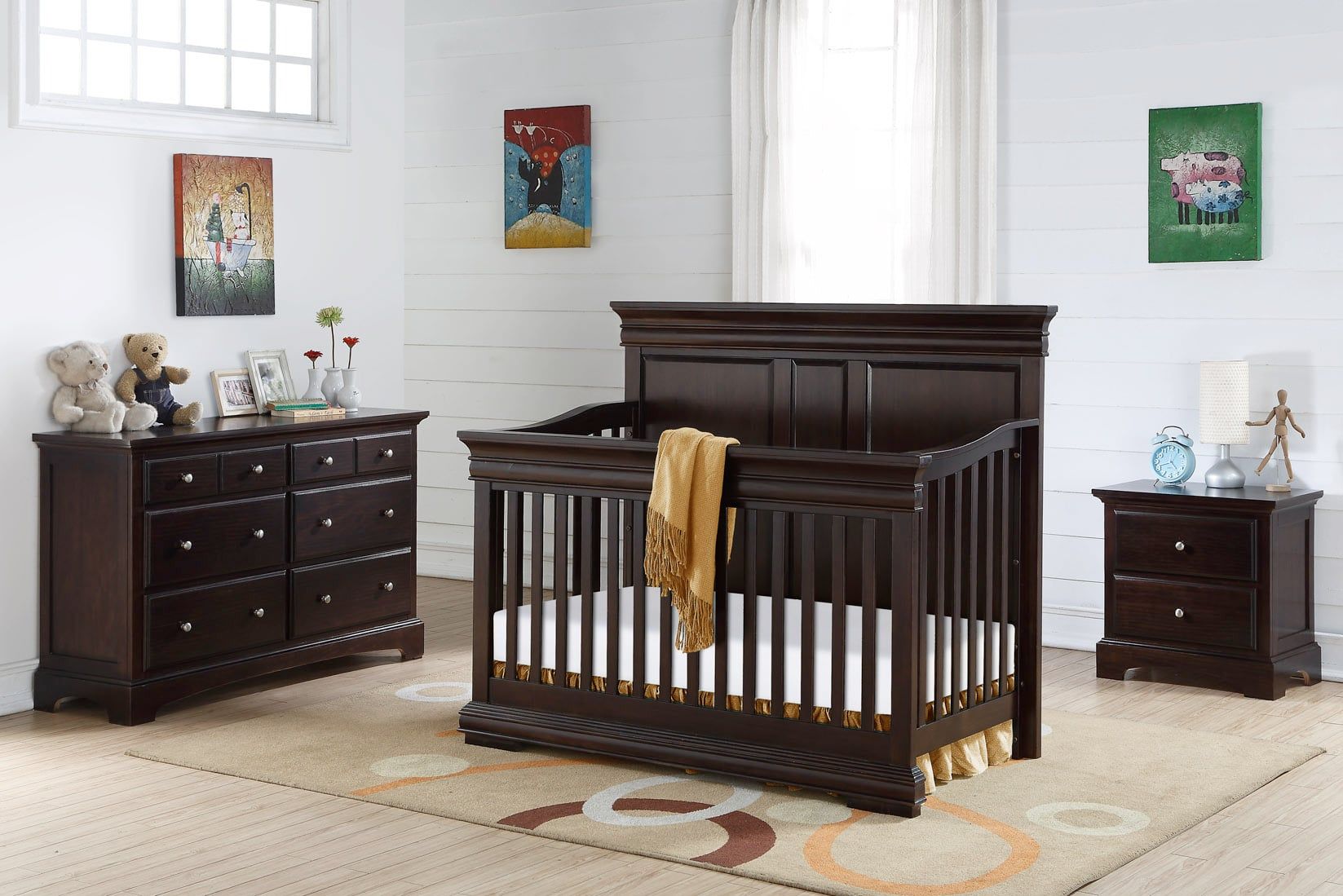  GARNET 4 IN 1  CONVERTIBLE CRIB 