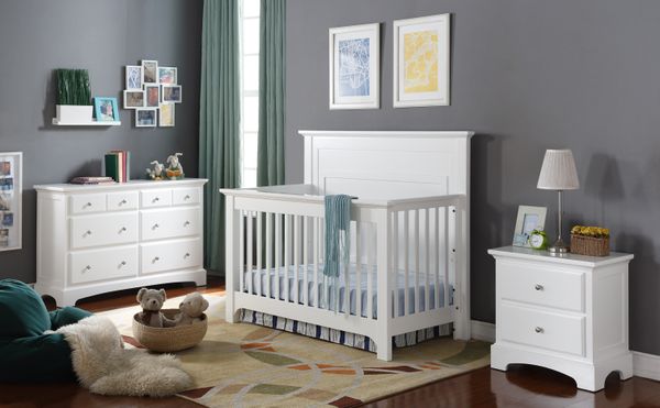  PEYTON 4 IN 1  CONVERTIBLE CRIB  -WHITE 