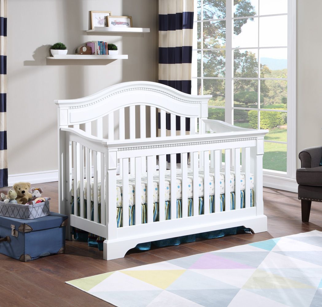 BLAIR 4-1 CONVERTIBLE CRIB  -WHITE 