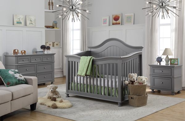  JESSIE  4-1 CONVERTIBLE CRIB-WHITE 