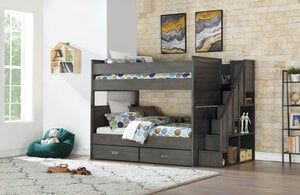  DYLAN TWIN OVER FULL BUNK BED 