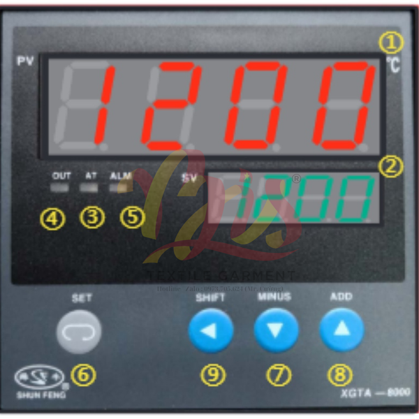  Lò nung công nghiệp SX2-Z Series Boxun 