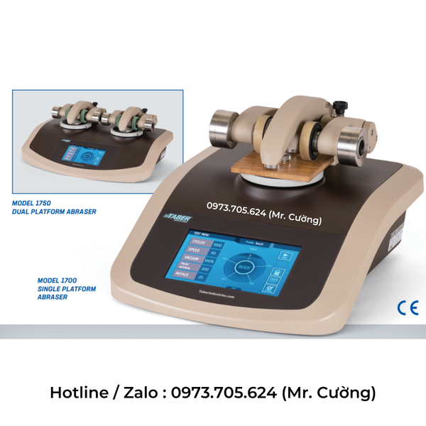  Thiết bị kiểm tra độ mài mòn quay Taber Model 1700/1750 