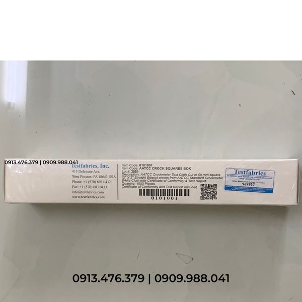  Vải chà xát AATCC 