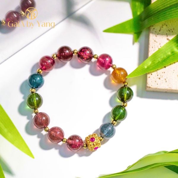  Vòng đá Tourmaline 
