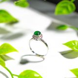  Nhẫn Vàng Phỉ Thúy 18K 