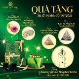  [Deal sốc] Vòng Ánh Trăng Cam mix Dzi 6 mắt 
