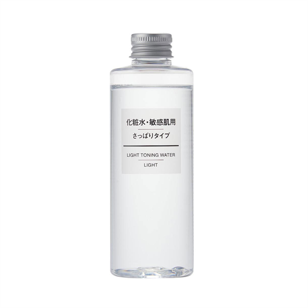  Nước Hoa Hồng Muji Nhật Bản Light Toning Water Light Cho Da Dầu 200 Ml 