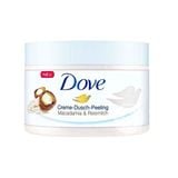  Tẩy Tế Bào Chết Body Dove Creme Dusch Peeling Macadamia & Reismilch 225ml 