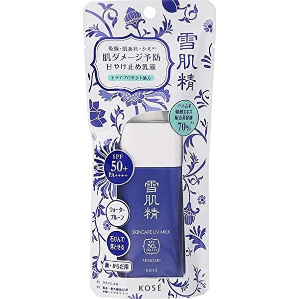  Kem Chống Nắng Kose Sekkisei Milk 60G- Nhật Bản 