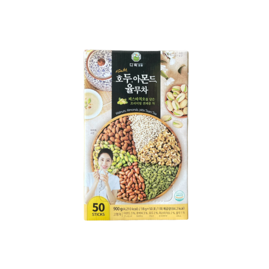  Bột Ngũ Cốc Damtuh Hạt Dẻ Cười Hàn Quốc - 900G 
