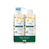  Set Sữa Tắm Gội Cho Bé Klorane Bebe Gel 500Ml X 2 Chai 