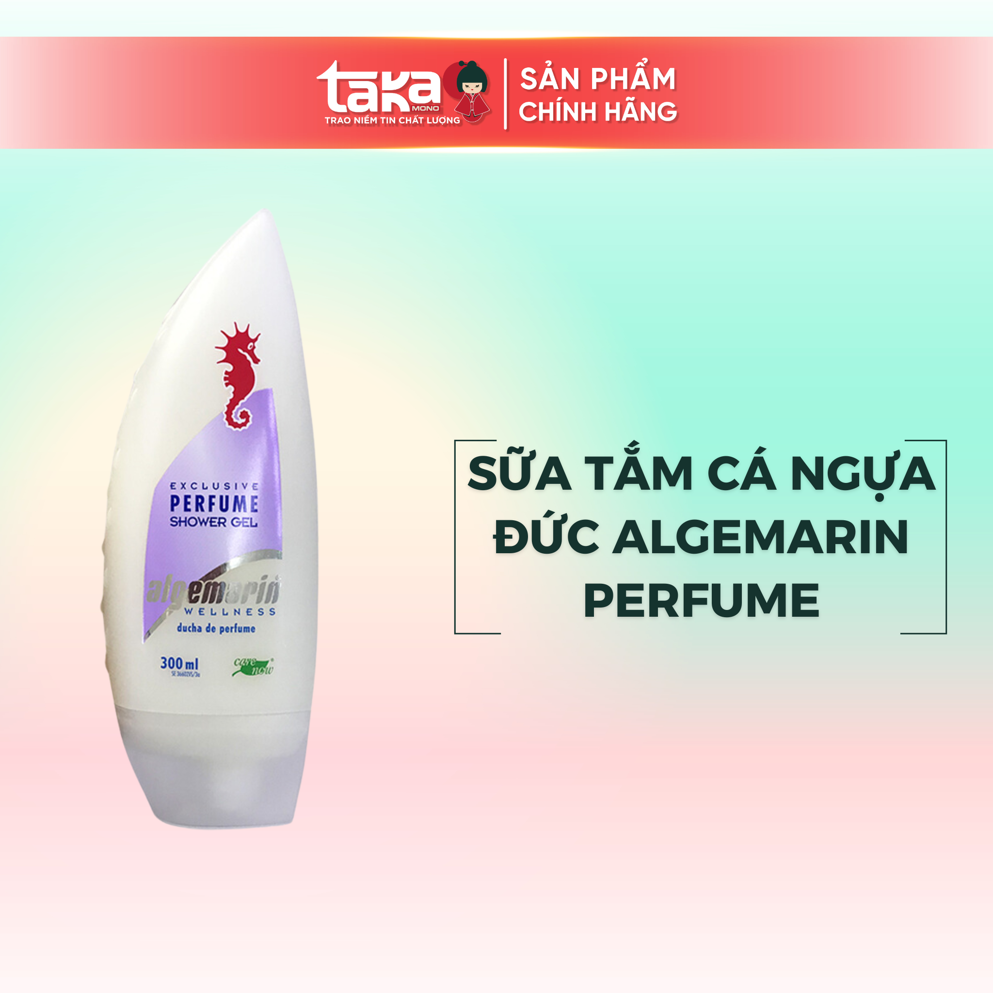  Sữa Tắm Cá Ngựa Algemarin - 300Ml 
