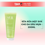  Sữa Rửa Mặt SVR Cho Da Dầu Mụn Gel Moussant Sebiaclear 200ml 