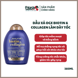  Dầu Xả OGX Biotin & Collagen 385ML Phục Hồi Và Làm Dày Tóc Hiệu Quả 