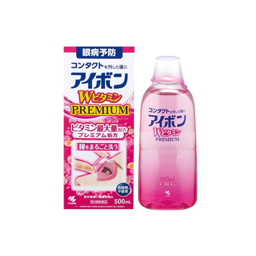  Dung Dịch Rửa Mắt Bảo Vệ Phục Hồi Kobayashi Seiyaku Eyebon Eye Wash Liquid 500 Ml 