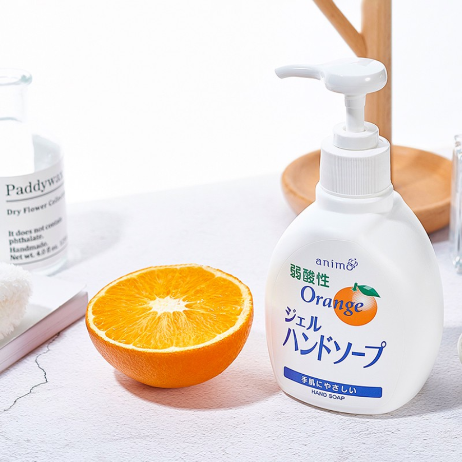  Gel Xà Phòng Rửa Tay Rocket - Hương Cam - 200ml 