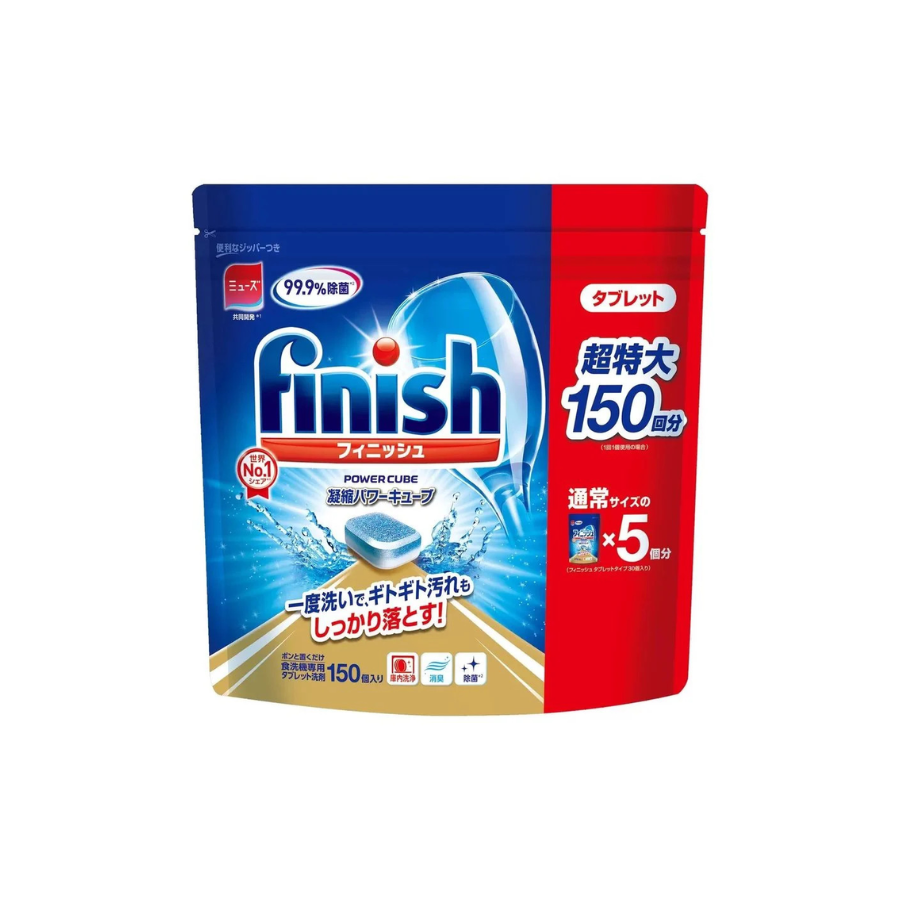  Viên Rửa Bát Finish Chuyên Dụng Cho Máy Rửa Bát Nhật Bản - 150 Viên 