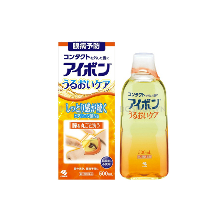  Dung Dịch Rửa Mắt Bảo Vệ Phục Hồi Kobayashi Seiyaku Eyebon Eye Wash Liquid 500 Ml 