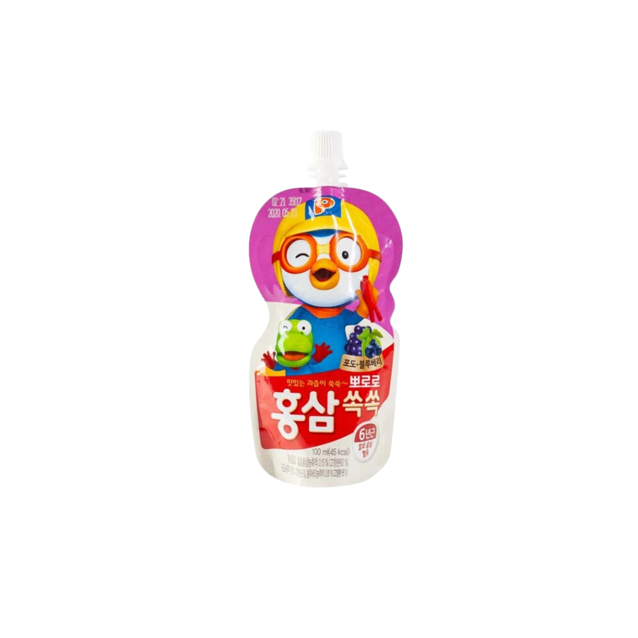  Nước Hồng Sâm Pororo - Hàn Quốc 