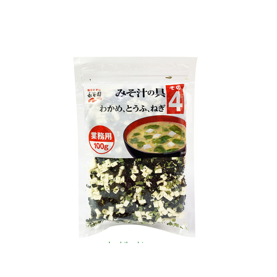  Rong Biển Đậu Hũ Sấy Nấu Canh Nagatanien Nhật Bản - 100G 