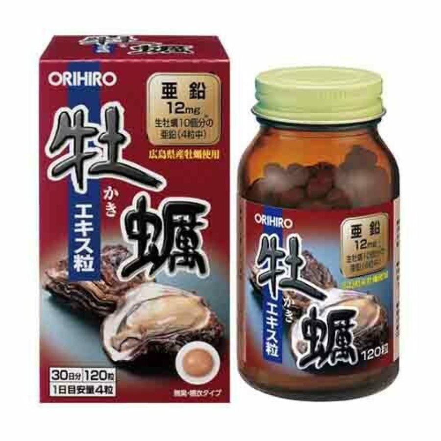  Viên Uống Tinh Chất Hàu Orihiro Nhật Bản - 120 Viên 